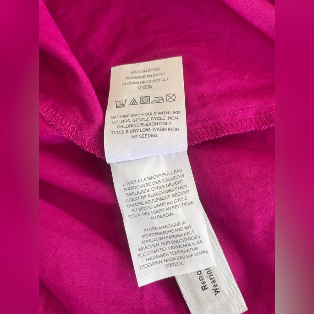 J. Crew Fuchsia Ruffle Blouse - Picture 10 of 10